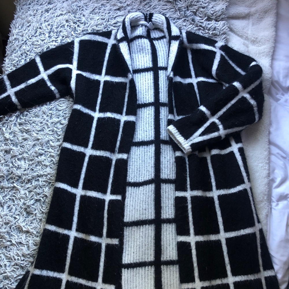 GAP Long Sweater Trench Coat